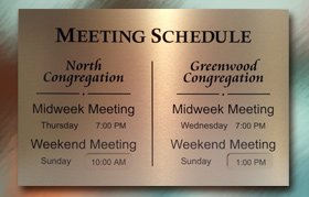 Easy Change Meeting Schedules